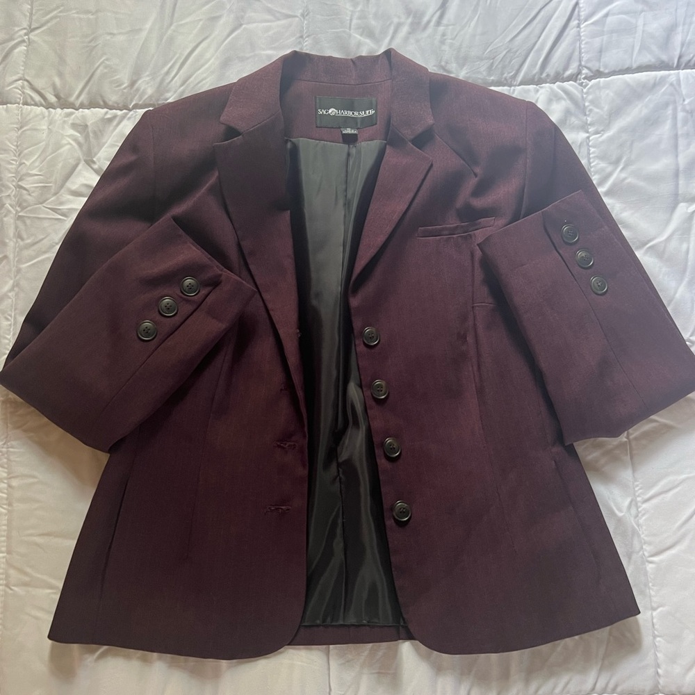 Purple Blazer